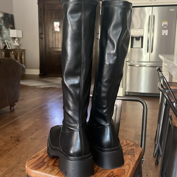 Vivianly Platform Tall Boots NEW! Size 38 (8) - Picture 3 of 7